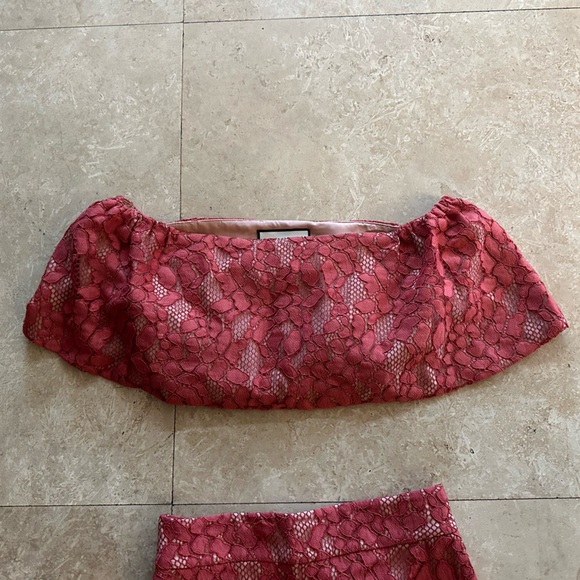 ALEXIS
Taza Top and Braxton Skirt Set in Salmon Lace (D8) - Picture 13 of 14